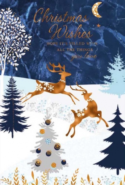 Winter Landscape Christmas Card