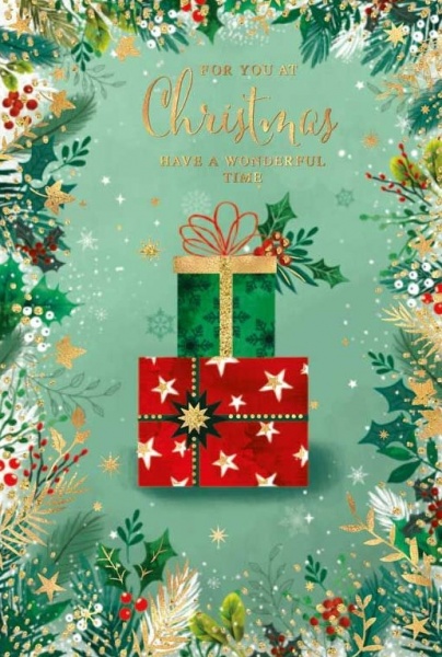 Presents Christmas Card
