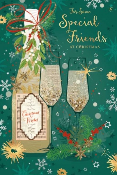 Christmas Wishes Special Friends Christmas Card