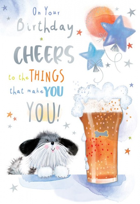 Birthday Cheers Birthday Card