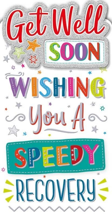 Wishing You A Speedy Recovery Get Well Card | Prelude