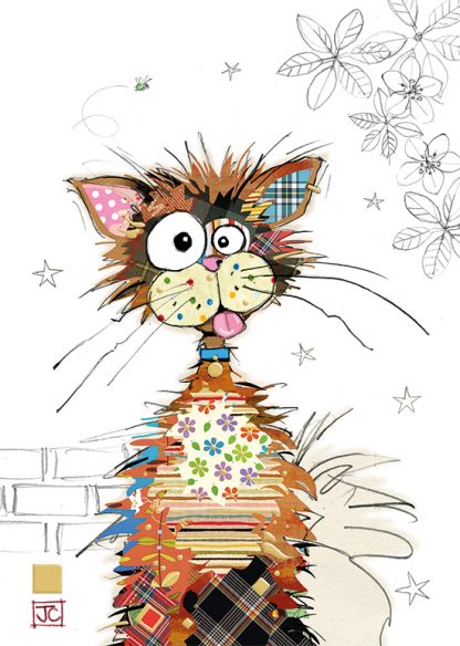 Ziggy Cat Greeting Card