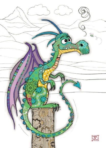 Duncan Dragon Greeting Card
