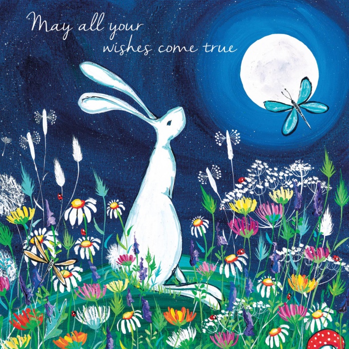 May All Your Wishes Come True Greeting Card | Kate Andrew