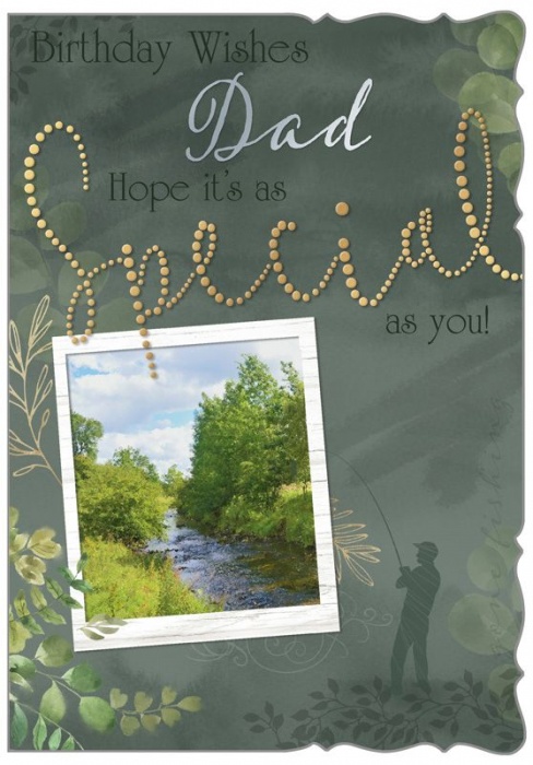 Fishing Dad Birthday Card