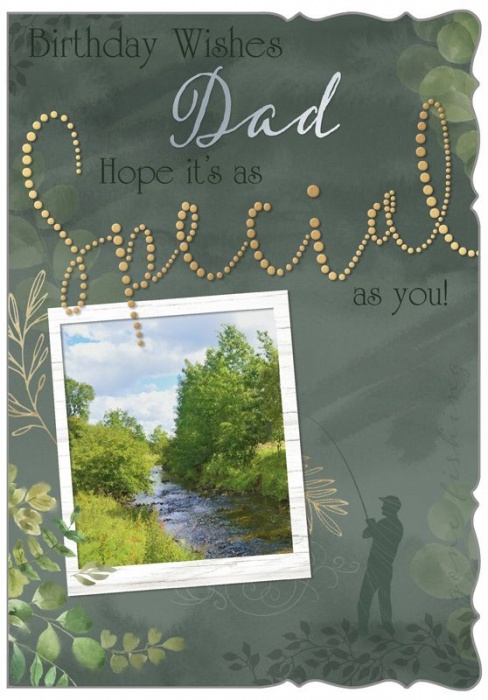 Fishing Dad Birthday Card