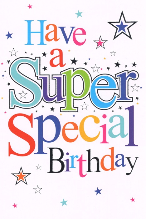 A Super Special Birthday | Birthday Card | Simon Elvin