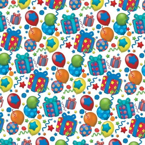 Presents Kids Wrapping Paper Gift Wrap Sheet Simon Elvin