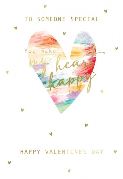You Make My Heart Happy | Someone Special Valentine's Day Card