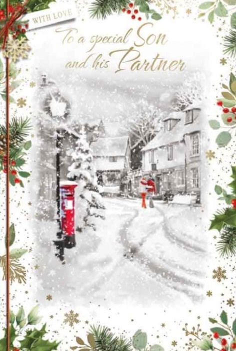 Jonny Javelin Christmas Card For Son - Boy And Festive Stocking - View #11